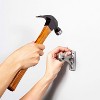 Kenney Fast Fit Easy Install Tyrell 3/4" Decorative Window Curtain Rod, 42-120", Polished Pewter - 2 of 4