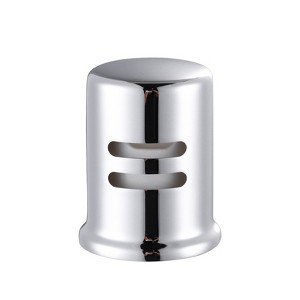 WOWOW 8.67 in. x 2.28 in. x 1.8 in. Dishwasher Air Gap Cover in Chrome - 1 of 4