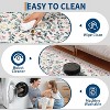 Coucheta Washable Area Rug - Non-Slip Vintage Floral Low Pile Soft Living Room Carpet, Machine Washable Farmhouse Rug for Bedroom - 2 of 4