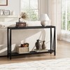 Industrial Console Table, Narrow Sofa Table with Storage, 43 Tier Entryway Table, Console Table for Entryway, Living Room, Hallway, Foyer - 2 of 4