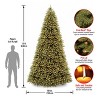 National Tree Company Pre-lit Feel Real Downswept Douglas Fir Artificial Christmas Tree with Clear Lights - 4 of 4