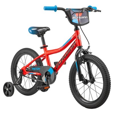 Schwinn Brandclub Schwinn Piston 16 Kids Bike Black Blue Red