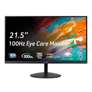 Acer SB222Q - 21.5" Monitor FullHD 1920x1080 100Hz IPS 1ms 250Nit HDMI VGA - Manufacturer Refurbished - 1 of 4
