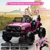 2 Seaters Kids Ride On Truck with Remote Control,20“ Large Seat Ride On Car for Toddlers - 4 of 4