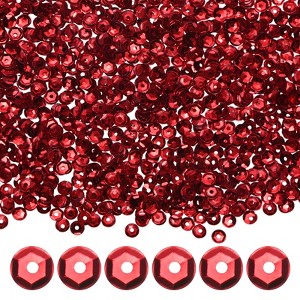 Unique Bargains PVC Durable Lightweight Sequin Embellishments 6000 Pcs - 1 of 4
