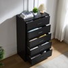 Farmhouse Wood Dresser for Bedroom, Drawers of Dressers - 3 of 4