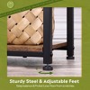GALAXHERO Side Table, Small End Table, Adjustable 3-Tier Bedside Table, Tall Nightstand for Bedroom, Living Room, Sofa Table for Small Space - 4 of 4
