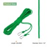Unique Bargains Hollow Braided Polypropylene Anchor Rope with Hook for Marine Life Boat - 2 of 4