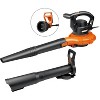 Worx WG518 12 Amp 2-Speed Leaf Blower, Mulcher & Vacuum - 2 of 4