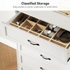 Modern 6 Drawers Dresser, Chest of Drawers Closet Organizers and Storage Clothes, Modern Dressers - 4 of 4