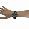 Olivia Pratt Rhinestone Bezel 3-Dial Metal Watch - 3 of 4
