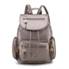 MKF Collection Ivanna Vegan Leather Women’s Oversize Backpack by Mia K - 2 of 4