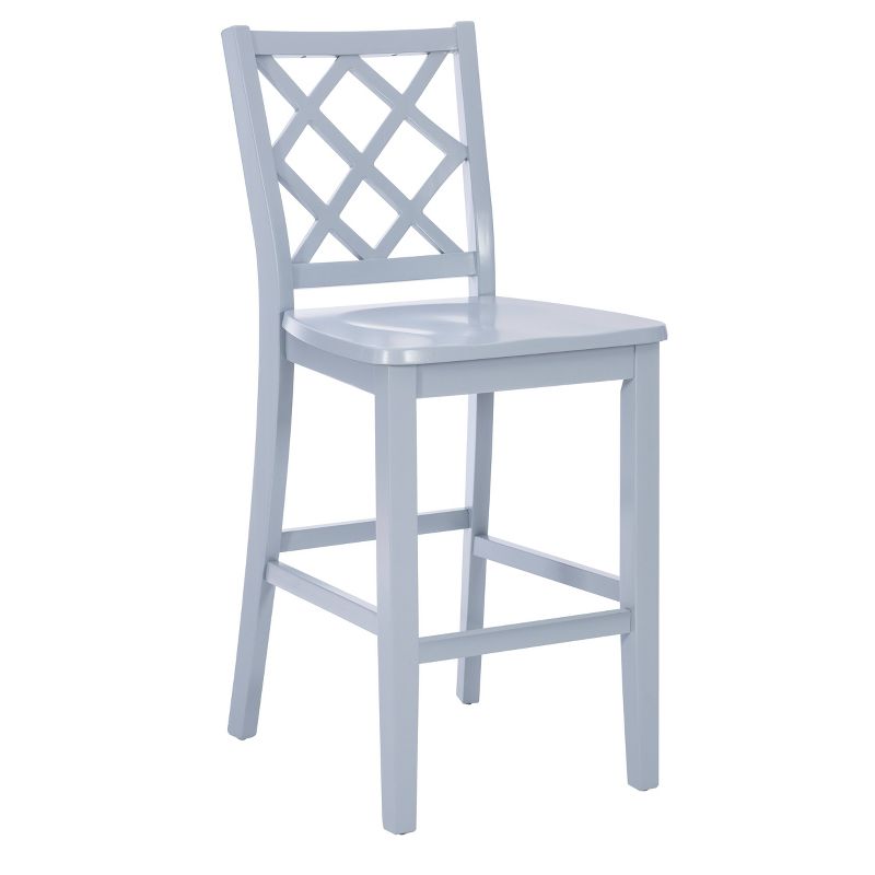 25.25" Shelby X-Back Farmhouse Counter Height Stool - Powell, 4 of 10