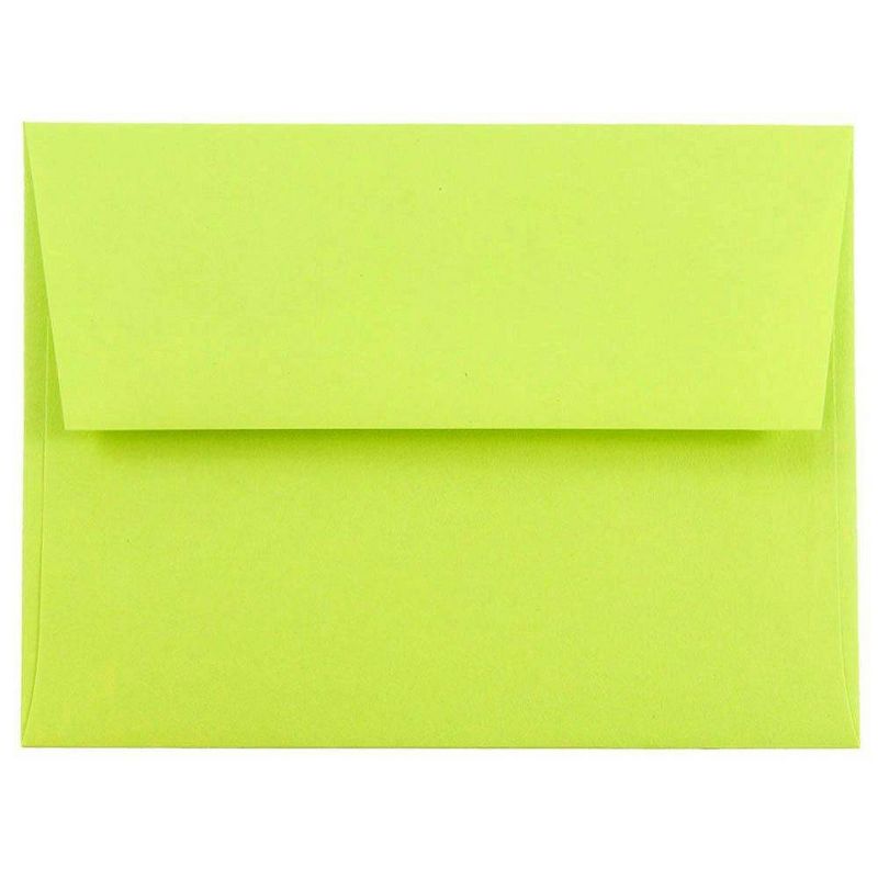 JAM Paper 50pk Brite Hue A2 Envelopes 4.375" x 5.75", 1 of 6