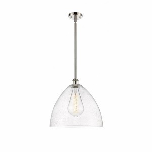 Bristol Glass - 1 Light Pendant In Industrial Style-16.75 Inches Tall and 16 Inches Wide - 1 of 1