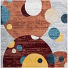 Unique Loom Kamala Washable Collection Area Rug - Bubbles - 2 of 4