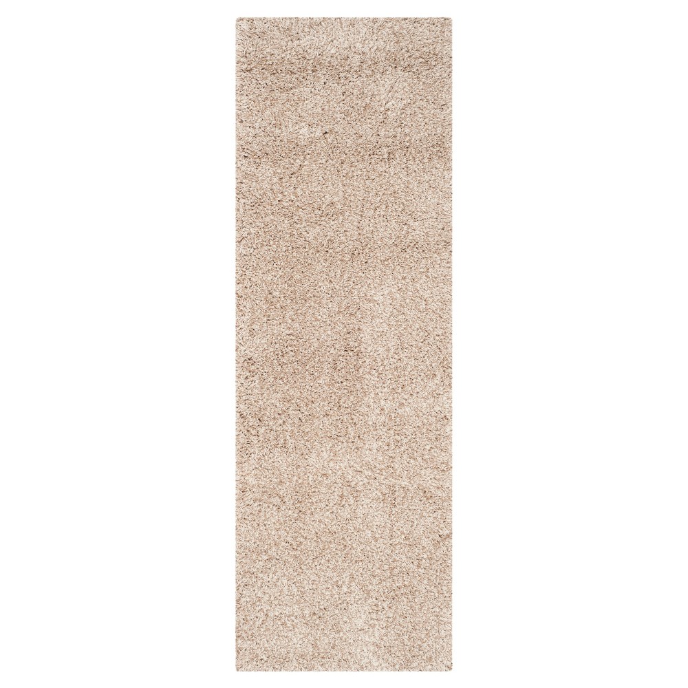 2'3inx17' Runner Quincy Rug Beige - Safavieh