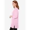 Woman Within Plus Size Perfect Three-Quarter-Sleeve Scoopneck Tunic - 4 of 4