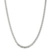 Black Bow Jewelry 4.5mm, Sterling Silver, Anchor Chain Necklace - 3 of 4