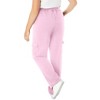 Woman Within Petite Better-Fleece Pull-On Cargo Sweatpants - 3 of 4