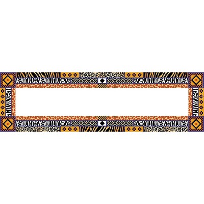 Barker Creek Africa Desk Tag 12" L x 3 1/2" W 36/Pack LL1407