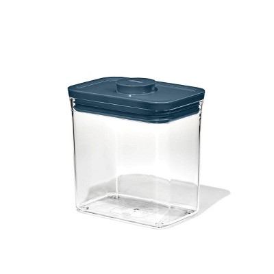 OXO Pop 3pc Everyday Airtight Food Storage Container Set Storm Blue: Kitchen Canister Set, Dishwasher-Safe — фото 3