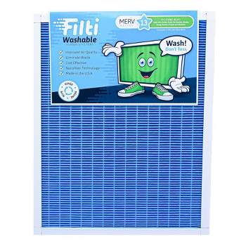 Filtri Washable Durable Household HVAC High Efficiency MERV 13 Fine Particulate Replacement Reusable Furnace Air Filter