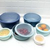 COOK WITH COLOR WIDE MIXING BOWLS WITH LIDS 12 PIECE - 3 of 4