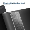 21 Gallon / 80 Liter Stainless Steel Trash Can,For Office, Bathroom, Dining Room - 3 of 4