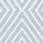 light blue/ivory