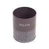 Country Living Set of 2 Volcanic Gray Carbon Steel Dog Treat Containers – Dog Treat Canisters, Elegant & Stylish Organization - 3 of 4
