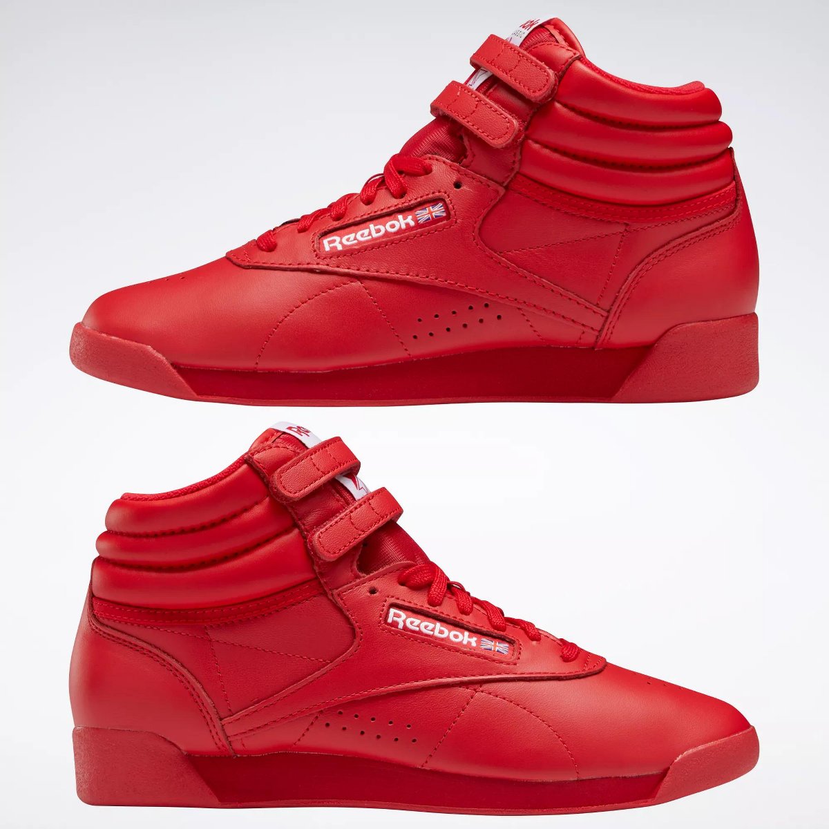 Обувь Reebok Freestyle Hi Women's Shoes 6 Vector Red / Vector Red / Ftwr White — фото 3