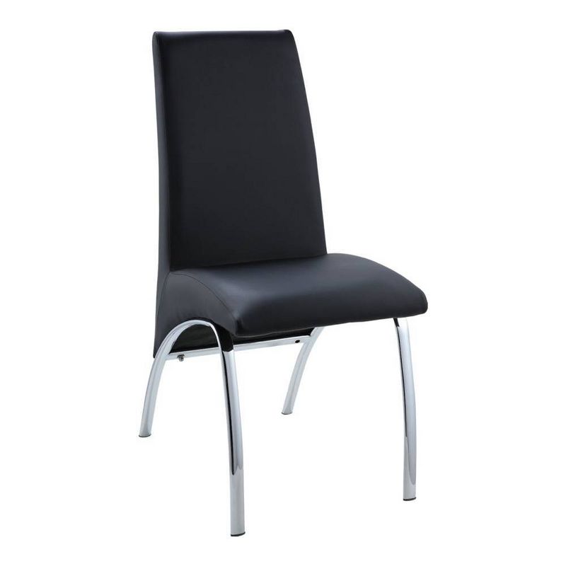 Set of 2 17&#34; Pervis PU Dining Chairs - Acme Furniture, 4 of 10