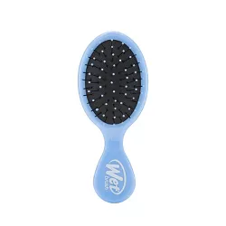 Wet Brush Mini Detangler Hair Brush For Less Pain, Effort and Breakage - Solid Sky Blue