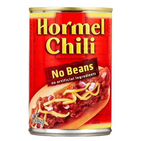 Hormel No Beans Chili 15oz : Target