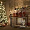 Tangkula 3-Panel Fireplace Screen Decoration Cover Pets Baby Child Safty Folded Fire Doors - 2 of 4