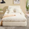 Aukfa Luxury Chenille Sofa With 4 Back Pillows, Versatile Centerpiece for Modern Living & Lasting Comfort for Living Room - 2 of 4