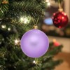 Unique Bargains Plastic Party Wedding Christmas Box Packed Hanging Ornament Balls 2.4" 24 Pcs - 4 of 4