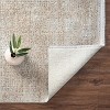 Luxe Weavers Floral Premium Textured Distressed Fringe Indoor Area Rug - 4 of 4
