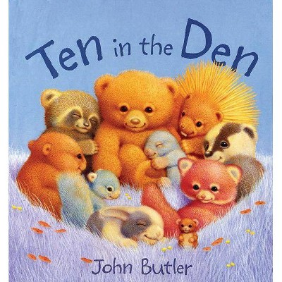 Ten in the Den - by  John Butler (Paperback)