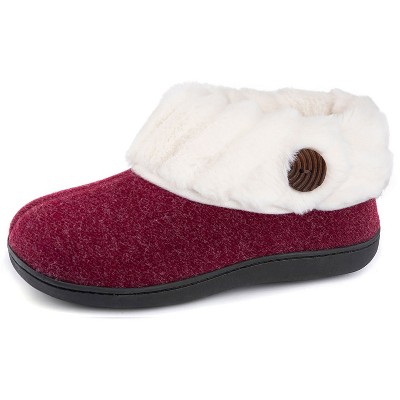 RockDove Women's Audrey Collared Ankle Bootie Slipper