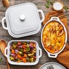 Staub Ceramic 4-pc Baking Pans Set, Casserole Dish with Lid, Brownie Pan - 2 of 4