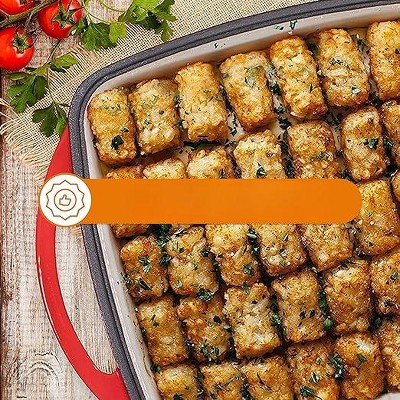 Red Enameled Cast Iron 2-in-1 Dutch Oven and Skillet Set