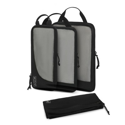 Hynes Eagle 2 Piece/ 4 Piece/ 6 Piece Compression Packing Cubes Set Luggage Organizers for Travel