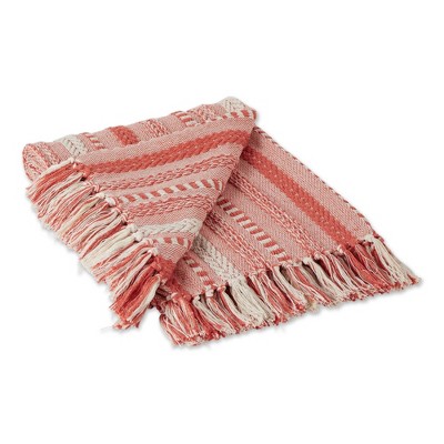50"x60" Braided Striped Throw Blanket - Design Imports