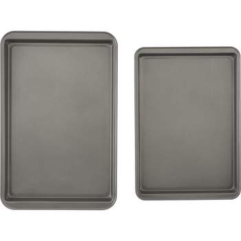 GoodCook Ready 2pk Cookie Sheets (17"x11" and 15"x10")