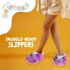 Squishmallows Fifi The Fox & Lola The Unicorn Dual Sizes Women's Slippers. - 2 of 4