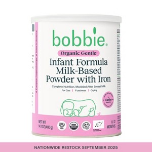Bobbie Organic Gentle Infant Formula - 14.1oz - 1 of 4
