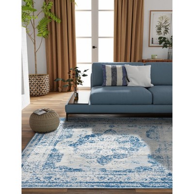 Unique Loom Sofia Salle Garnier Border Indoor Woven Area Rug