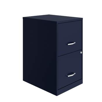 Space Solutions 18" Deep 2 Drawer Letter Width Vertical File Cabinet